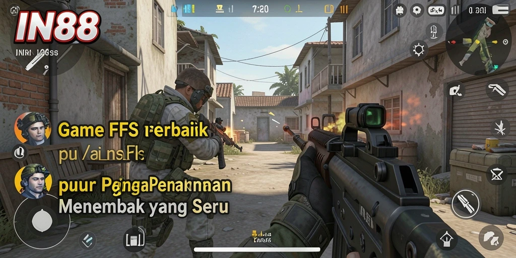 Tampilan gameplay intens di IN88 dengan grafik menawan.