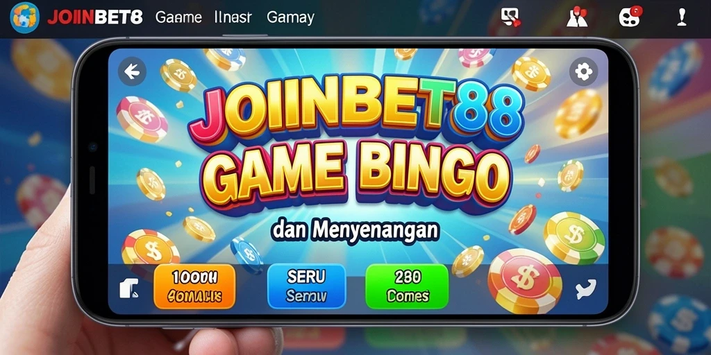 Tampilan gameplay menarik dari JOINBET88 saat bermain bingo.