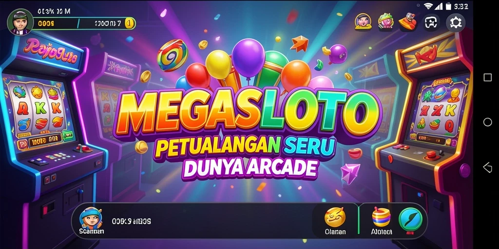 Tampilan seru gameplay MEGASLOTO yang penuh tantangan.