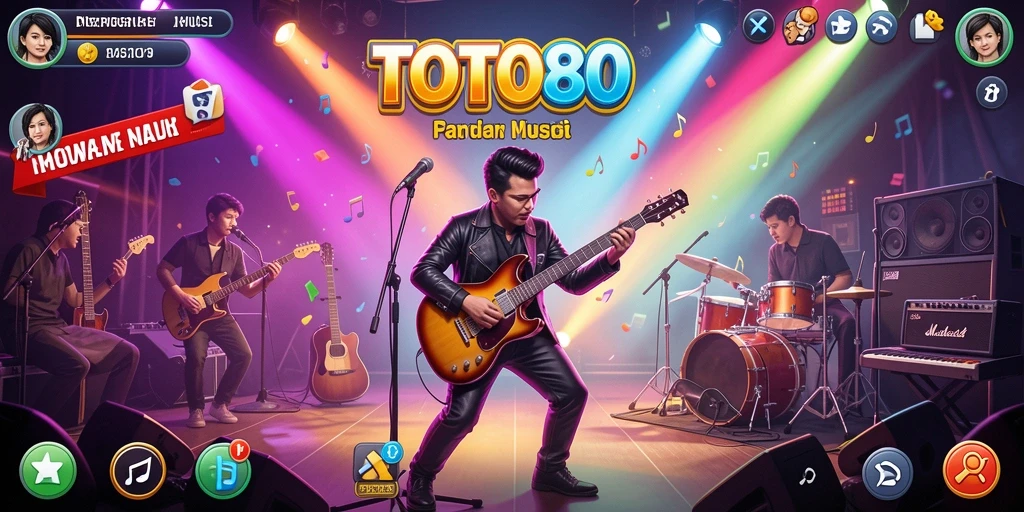 Tampilan gameplay seru TOTO80 dengan berbagai mode permainan musik.